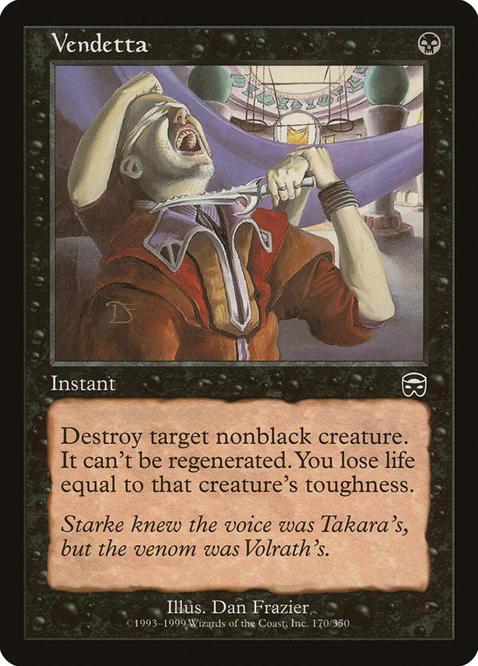 Vendetta [Mercadian Masques] Foil