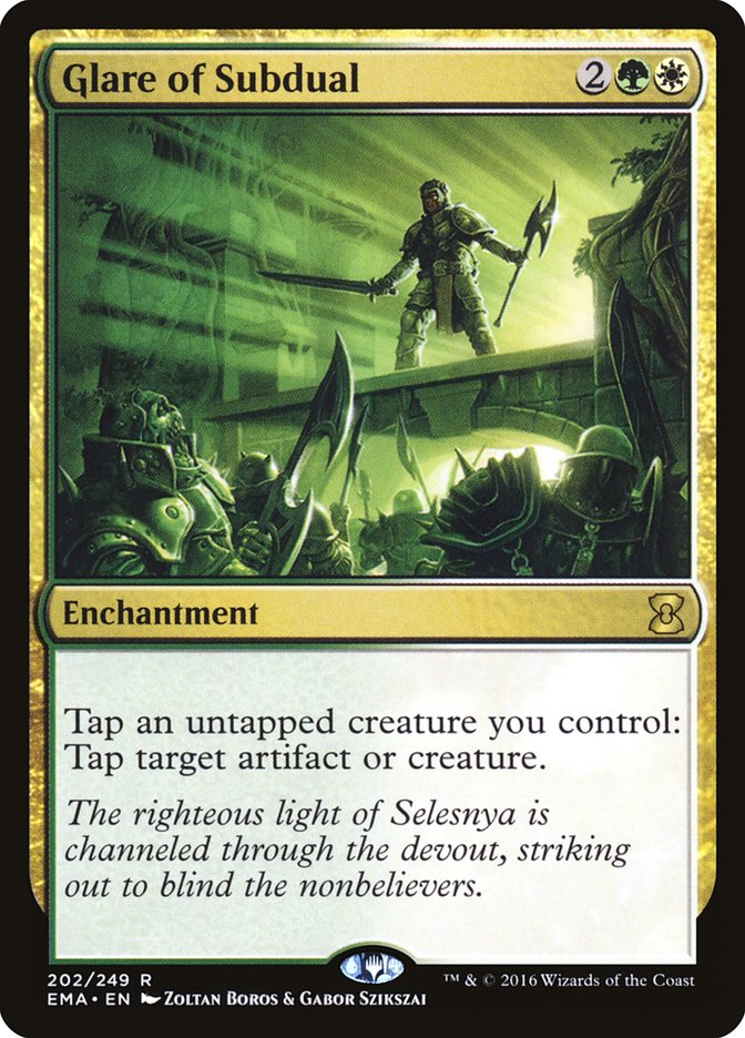Glare of Subdual [Eternal Masters] Foil