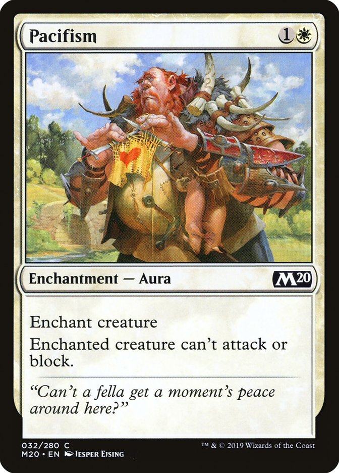 Pacifism [Core Set 2020] Foil