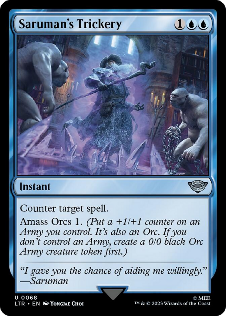 Saruman's Trickery [The Lord of the Rings: Tales of Middle-Earth] Foil