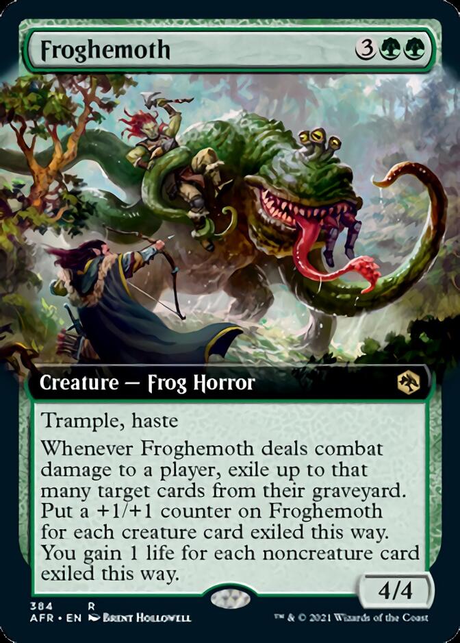 Froghemoth (Extended Art) [Dungeons & Dragons: Adventures in the Forgotten Realms] Foil