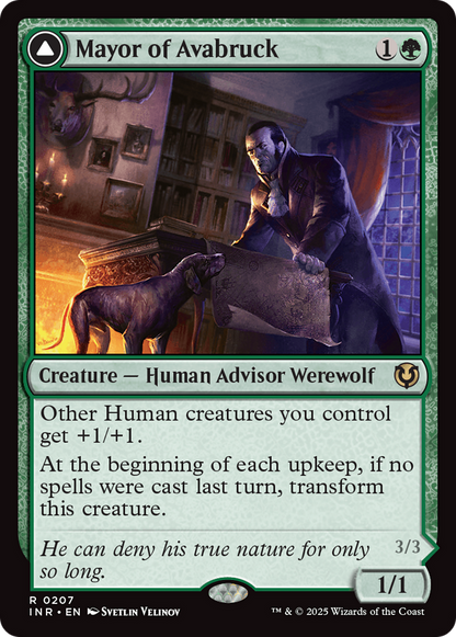 Mayor of Avabruck // Howlpack Alpha [Innistrad Remastered] Foil