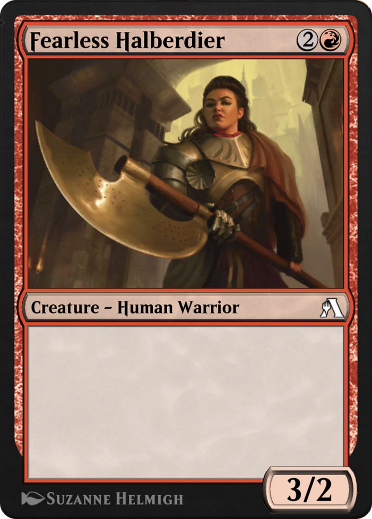 Fearless Halberdier  [Arena Beginner Set]