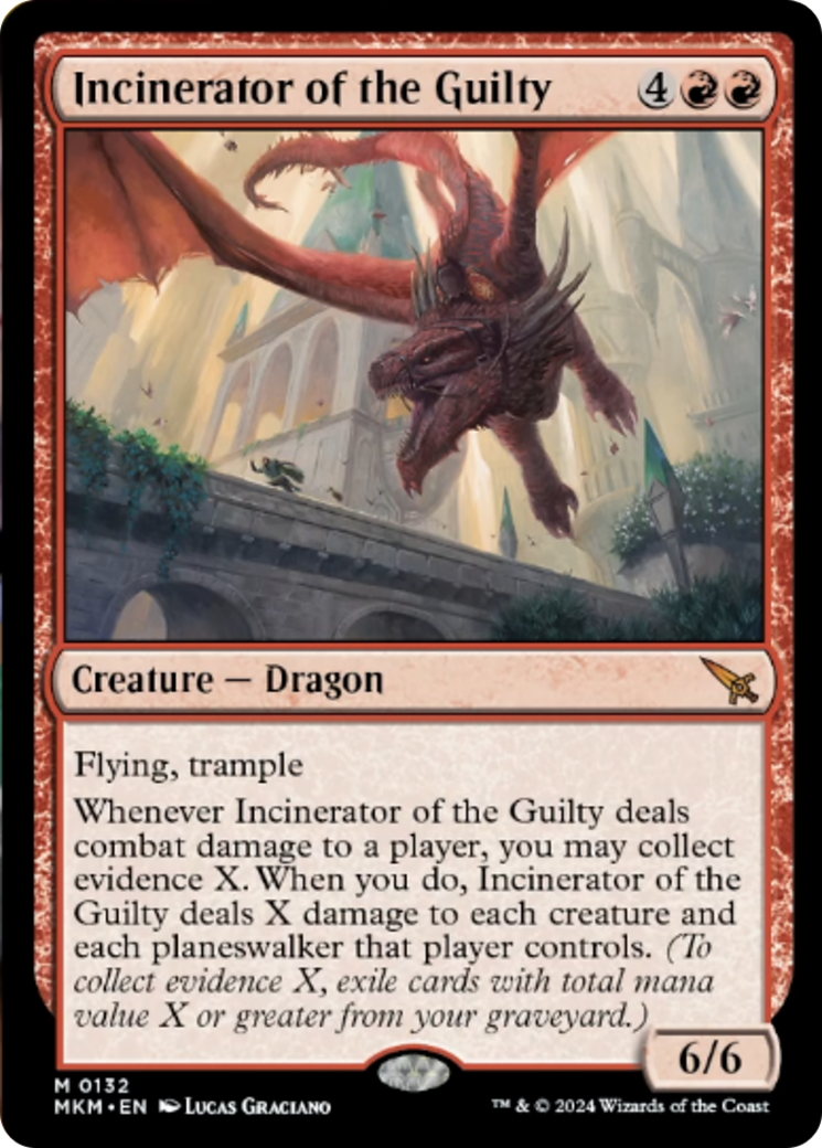 Incinerator of the Guilty [Murders at Karlov Manor] Foil