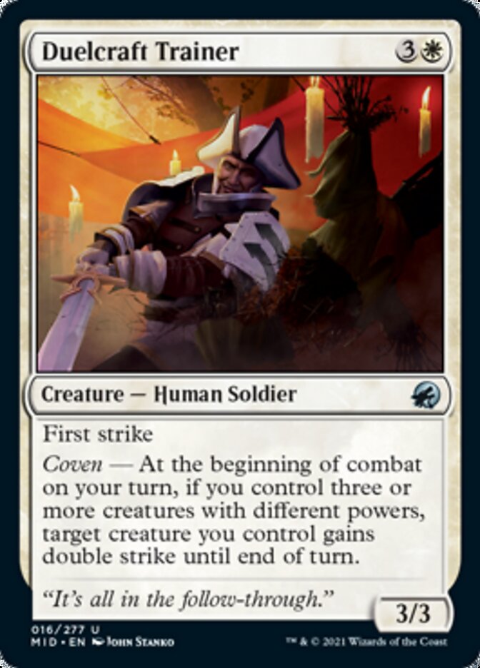 Duelcraft Trainer [Innistrad: Midnight Hunt] Foil