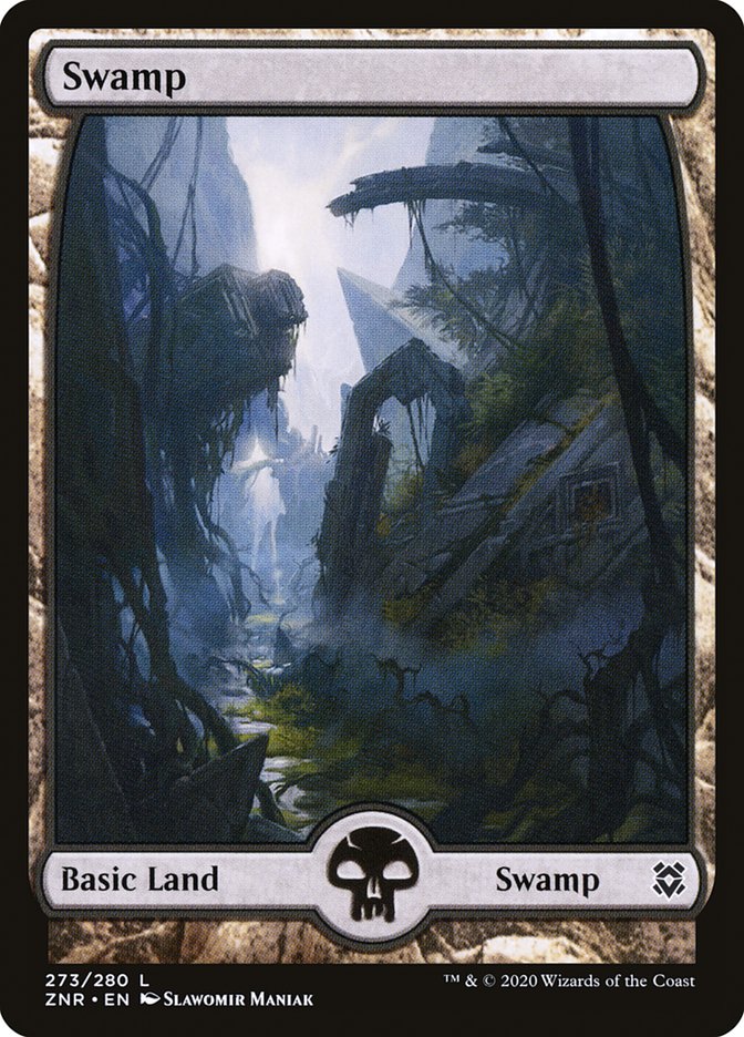 Swamp (273) [Zendikar Rising] Foil