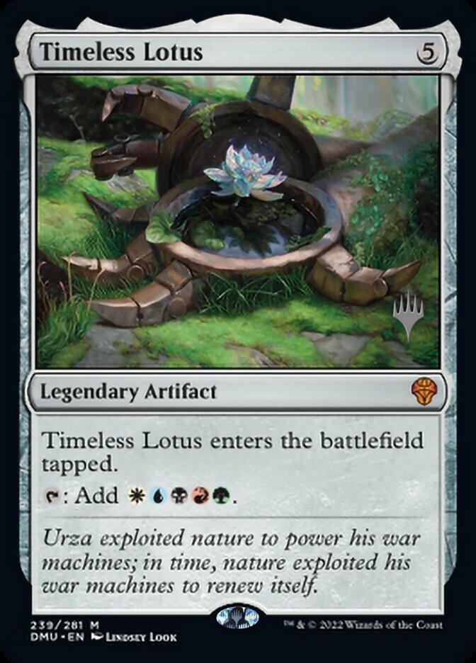 Timeless Lotus (Promo Pack) [Dominaria United Promos] Foil