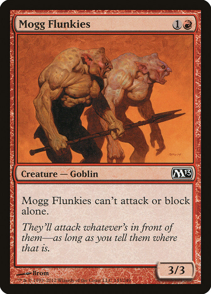 Mogg Flunkies [Magic 2013] Foil