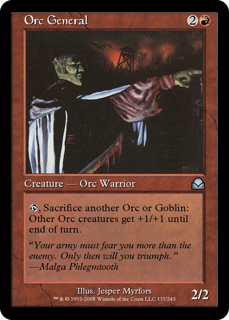 Orc General  [Masters Edition II] Foil
