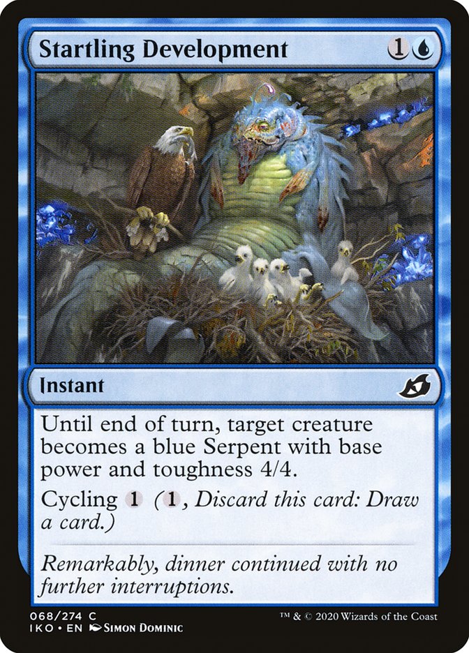 Startling Development [Ikoria: Lair of Behemoths] Foil