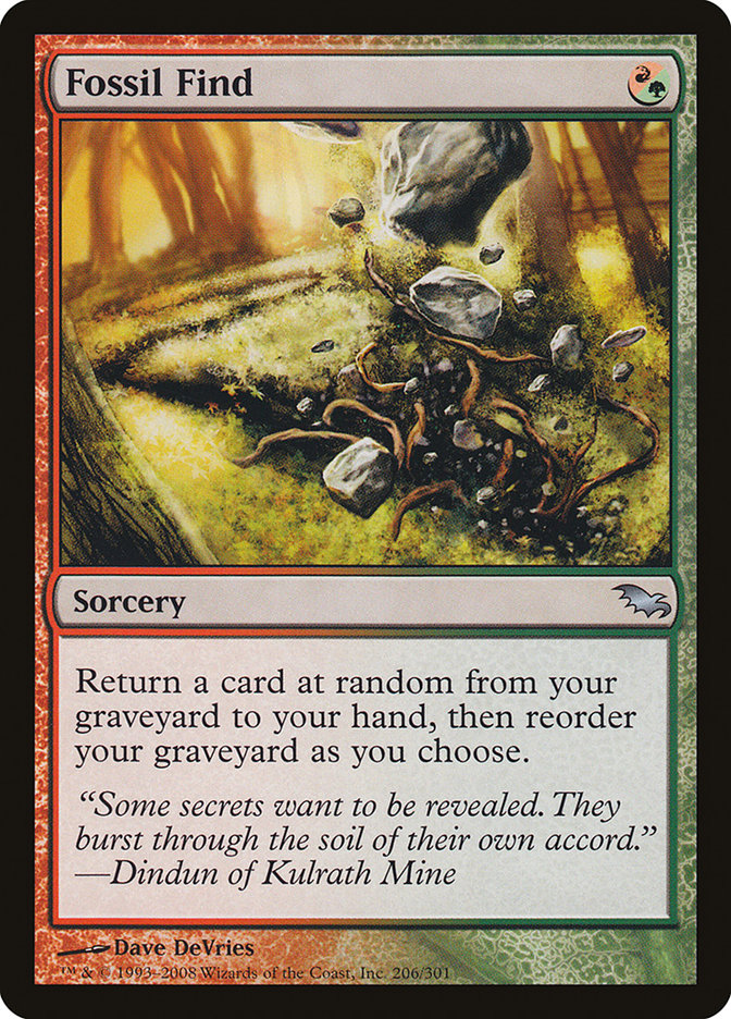 Fossil Find [Shadowmoor] Foil