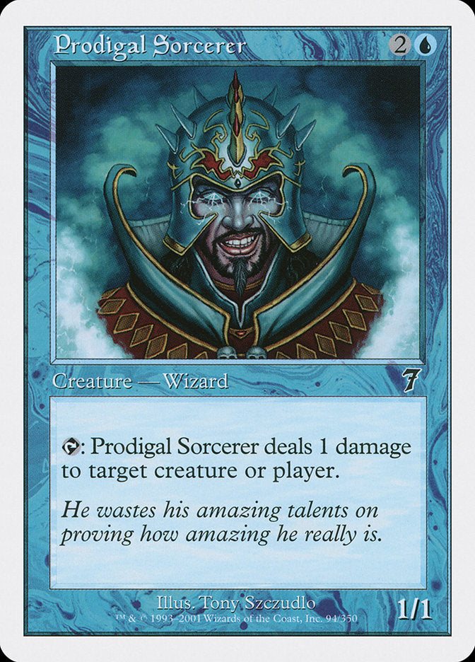 Prodigal Sorcerer [Seventh Edition] Foil -1