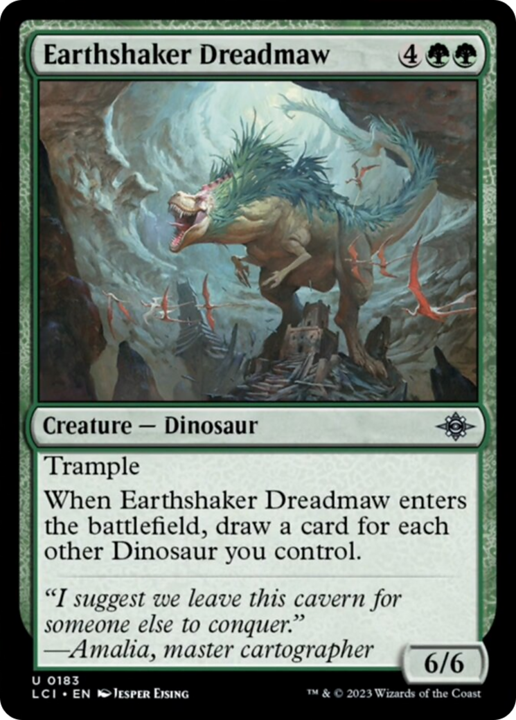 Earthshaker Dreadmaw [The Lost Caverns of Ixalan] Foil