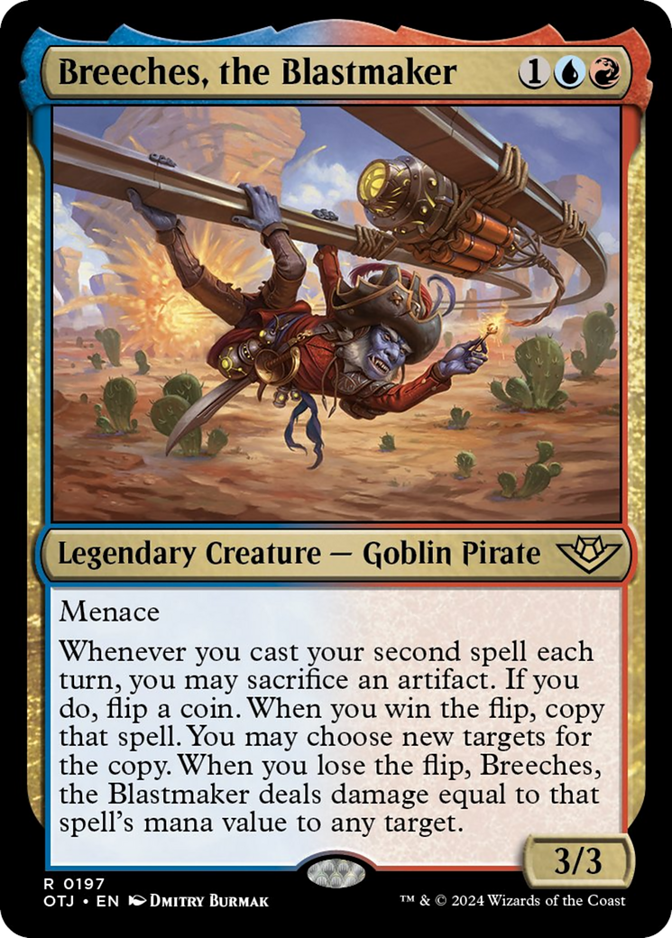 Breeches, the Blastmaker [Outlaws of Thunder Junction] Foil