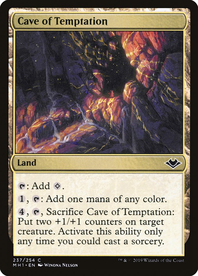 Cave of Temptation [Modern Horizons] Foil