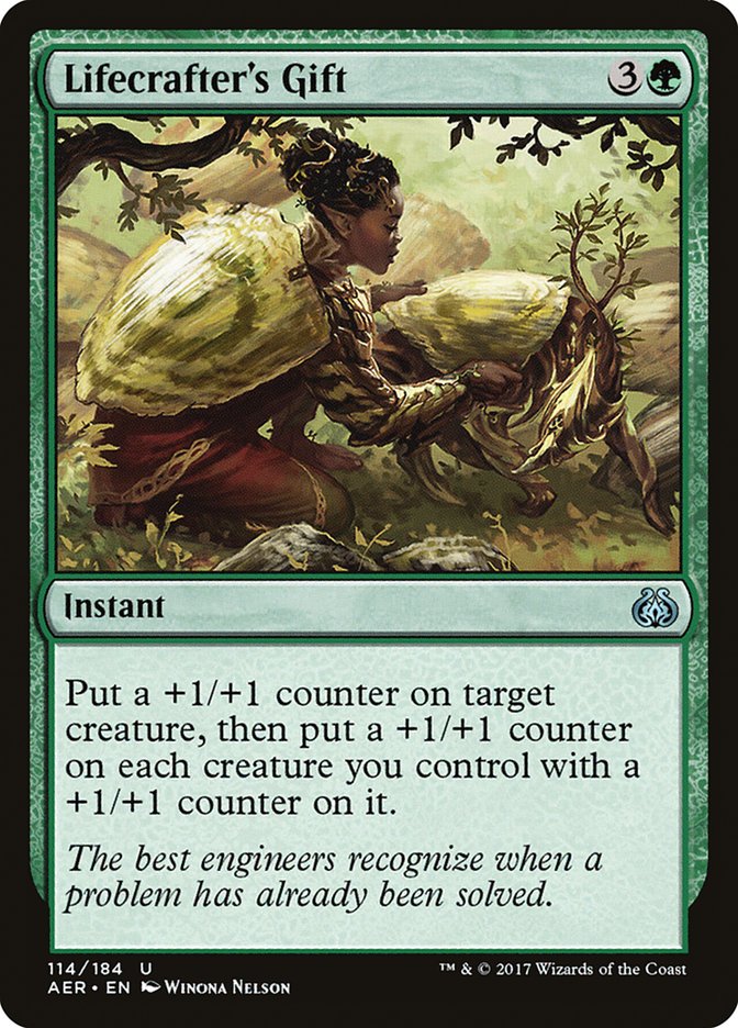 Lifecrafter's Gift [Aether Revolt] Foil