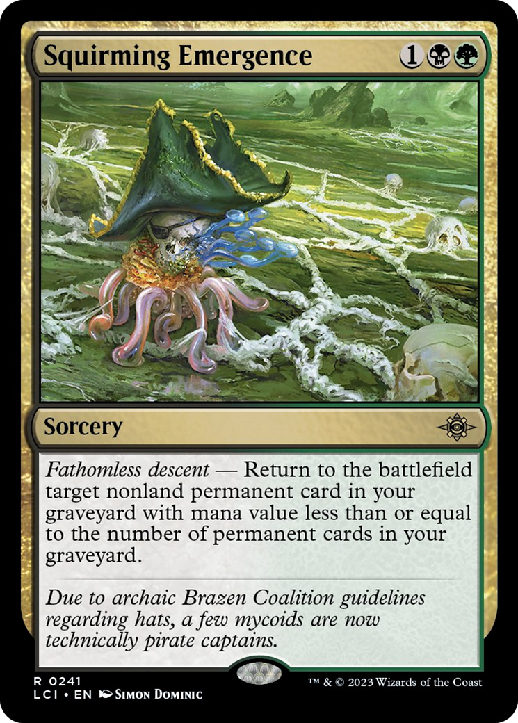 Squirming Emergence [The Lost Caverns of Ixalan] Foil
