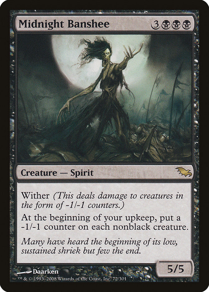 Midnight Banshee [Shadowmoor] Foil