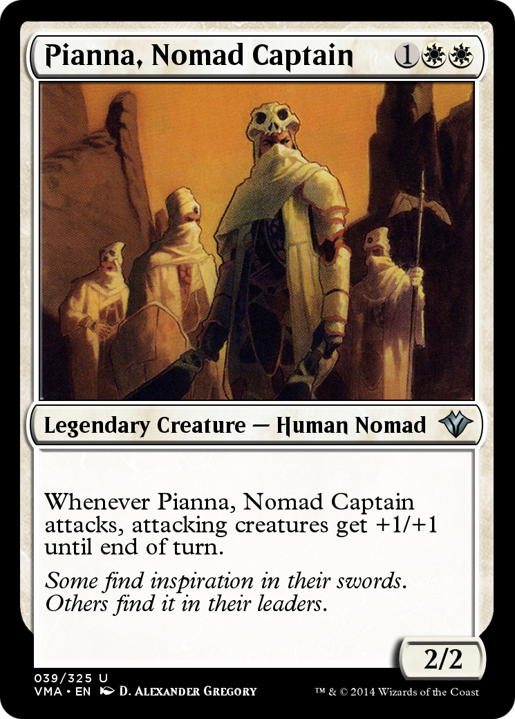 Pianna, Nomad Captain  [Vintage Masters] Foil