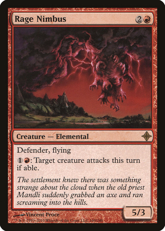 Rage Nimbus [Rise of the Eldrazi] Foil