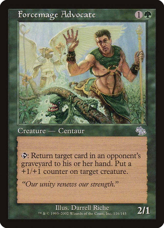 Forcemage Advocate [Judgment] Foil