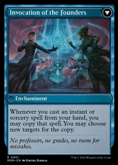 Invasion of Arcavios // Invocation of the Founders [March of the Machine] Foil