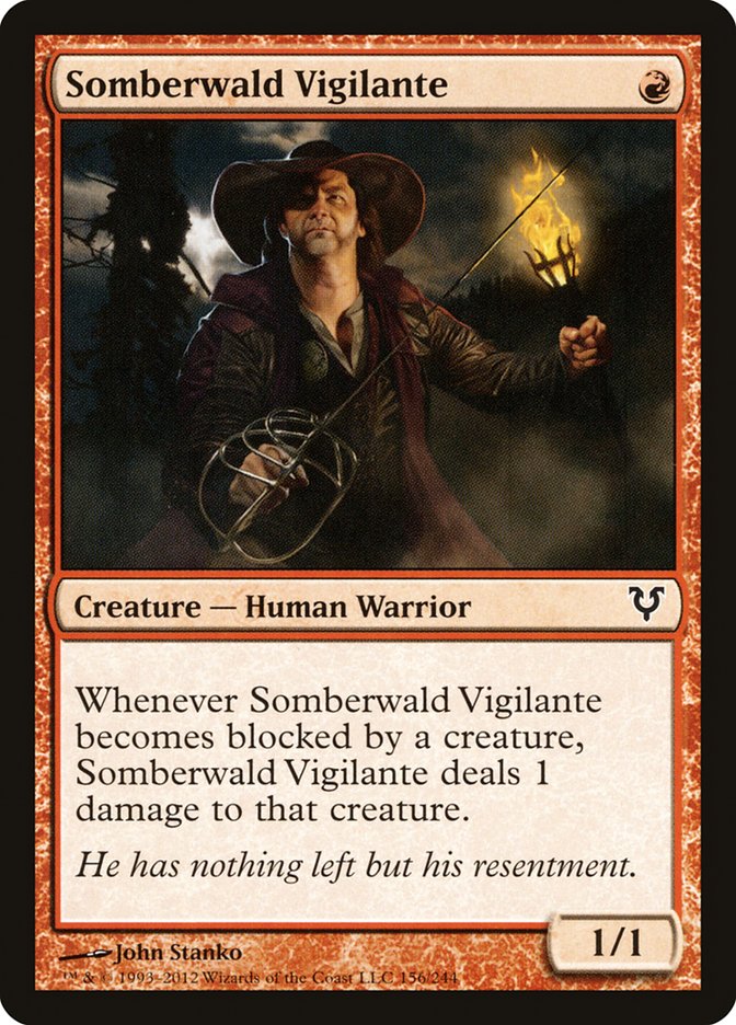 Somberwald Vigilante [Avacyn Restored] Foil