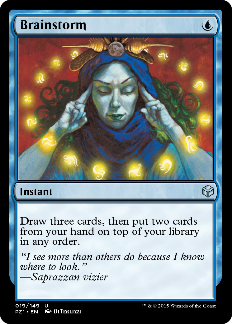 Brainstorm  [Legendary Cube Prize Pack]