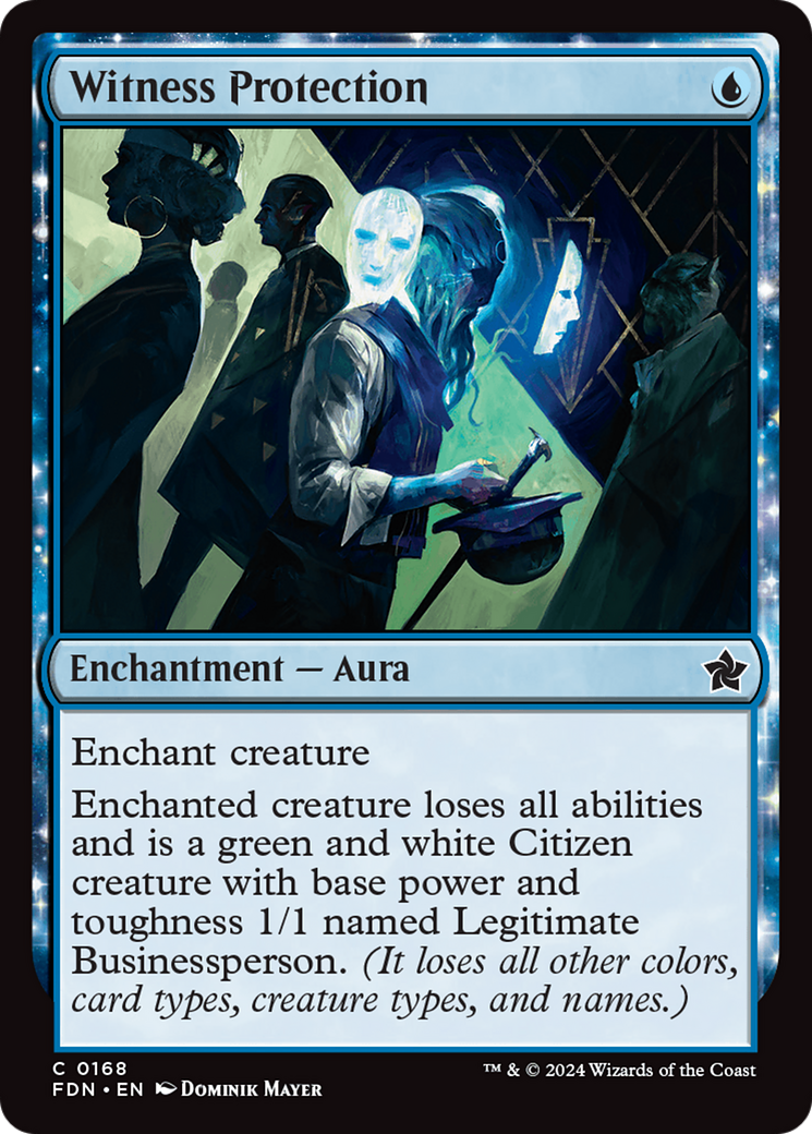 Witness Protection [Foundations] Foil