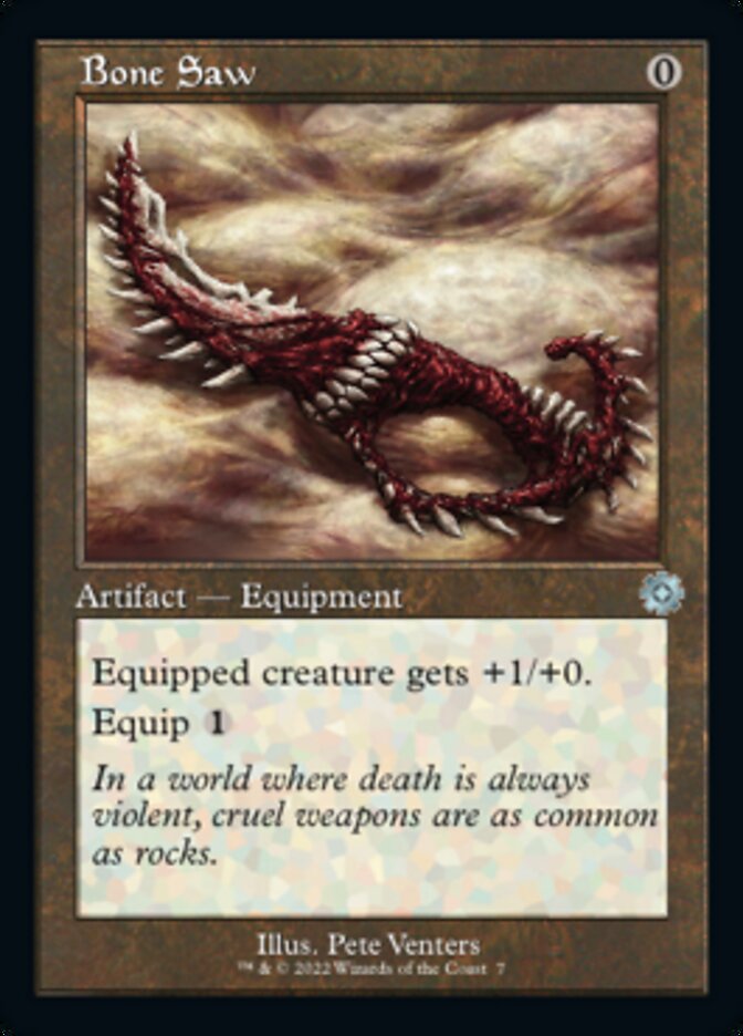 Bone Saw (Retro) [The Brothers' War Retro Artifacts] Foil