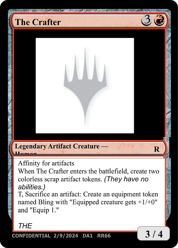 The Crafter  [Unknown Event]