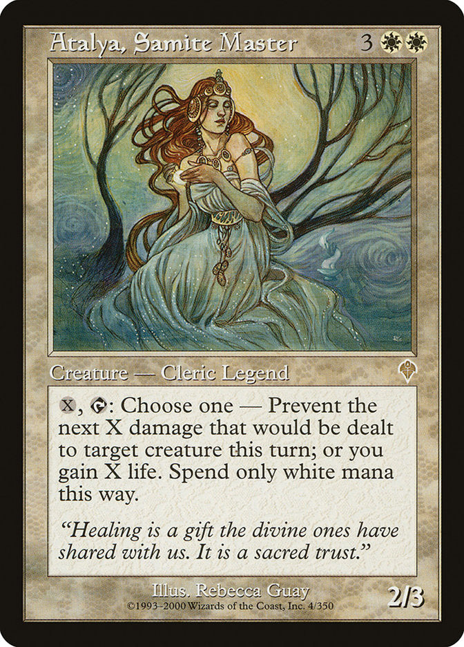 Atalya, Samite Master [Invasion] Foil