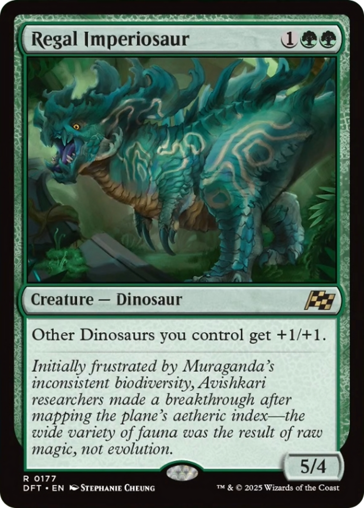 Regal Imperiosaur [Aetherdrift] Foil