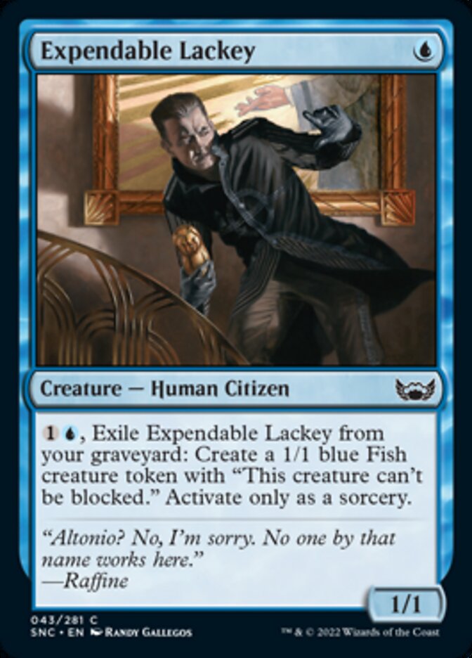 Expendable Lackey [Streets of New Capenna] Foil