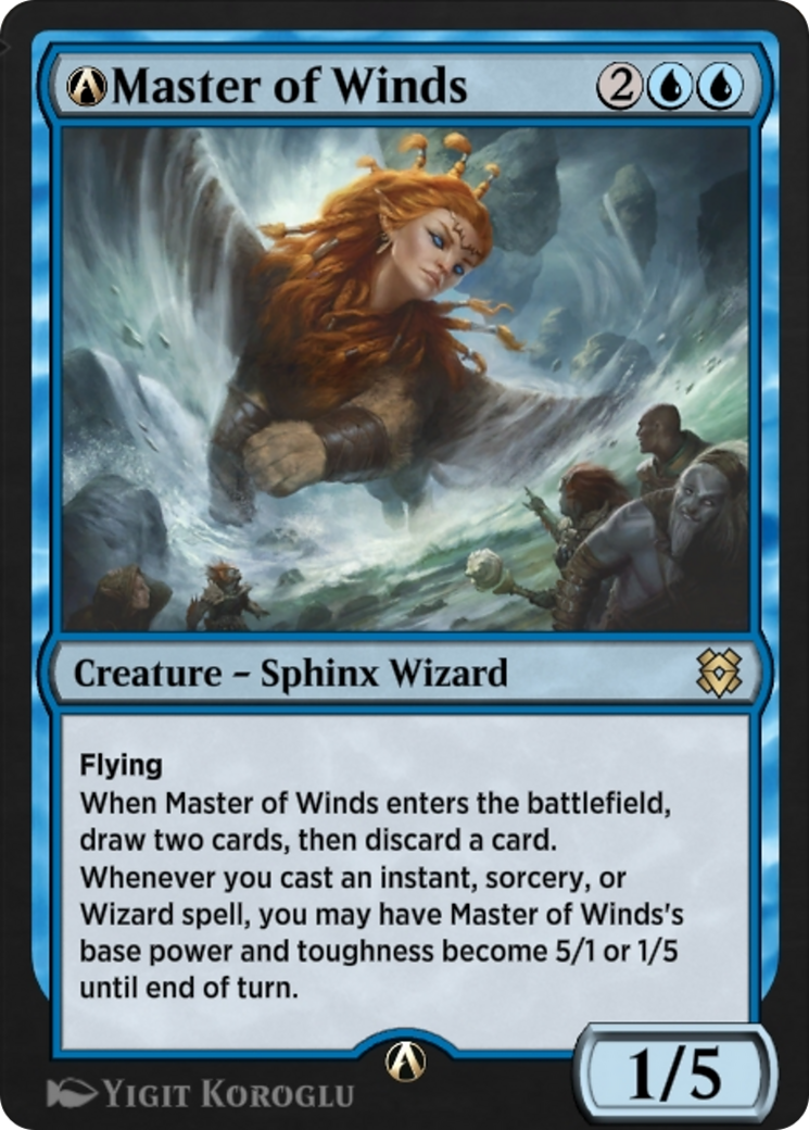 A-Master of Winds  [Zendikar Rising]