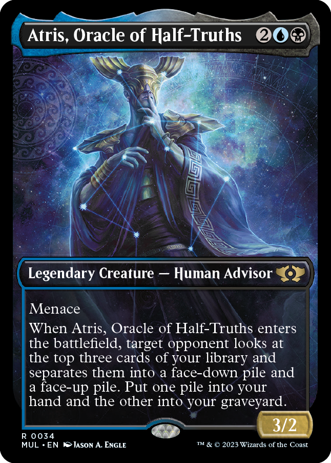 Atris, Oracle of Half-Truths [Multiverse Legends] Foil