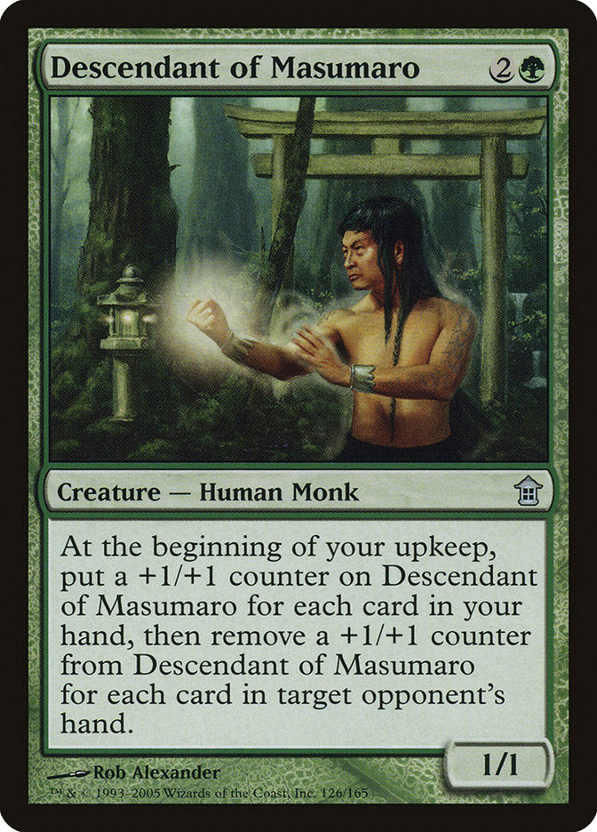 Descendant of Masumaro [Saviors of Kamigawa] Foil