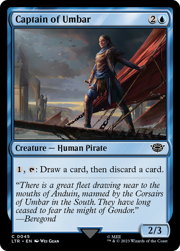 Captain of Umbar [The Lord of the Rings: Tales of Middle-Earth] Foil