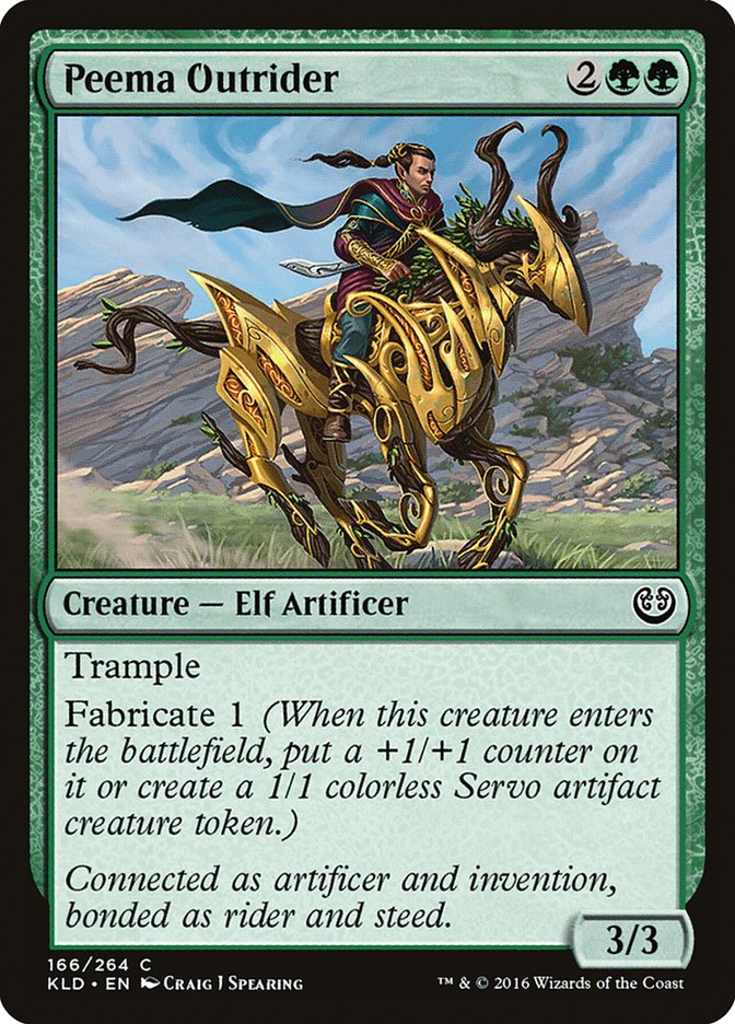 Peema Outrider [Kaladesh] Foil