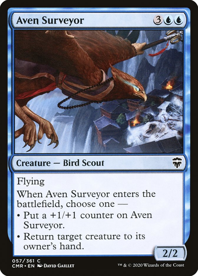 Aven Surveyor [Commander Legends] Foil