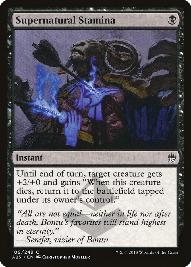 Supernatural Stamina [Masters 25] Foil
