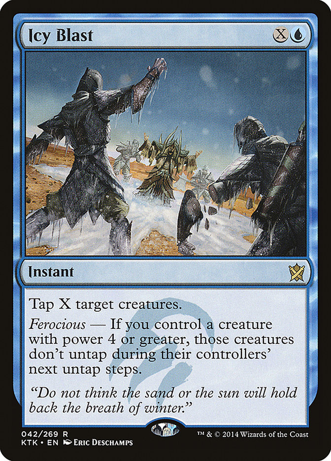 Icy Blast [Khans of Tarkir] Foil