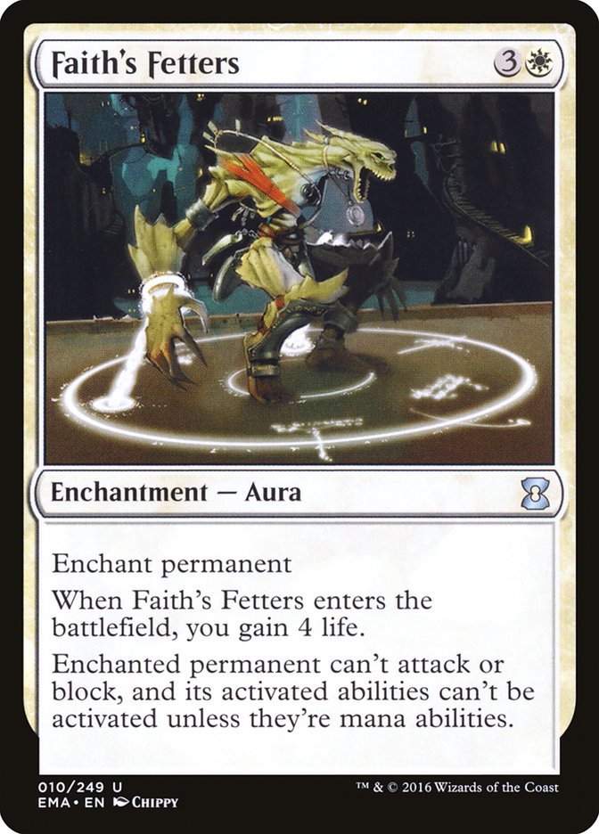 Faith's Fetters [Eternal Masters] Foil