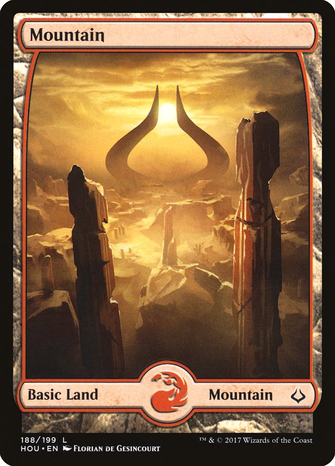Mountain (188) [Hour of Devastation] Foil