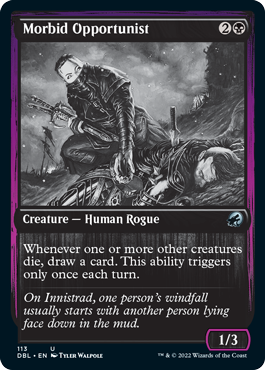 Morbid Opportunist [Innistrad: Double Feature] Foil