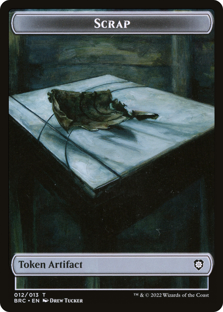 Scrap  [The Brothers' War Commander Tokens] Foil