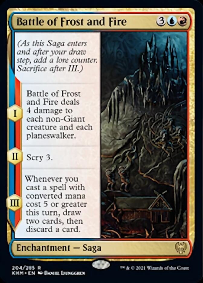 Battle of Frost and Fire [Kaldheim] Foil