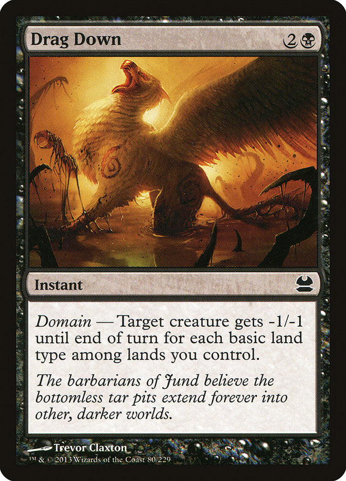 Drag Down [Modern Masters] Foil