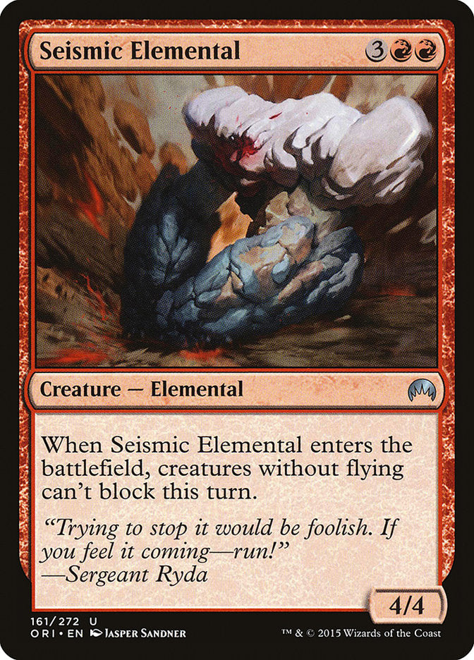 Seismic Elemental [Magic Origins] Foil