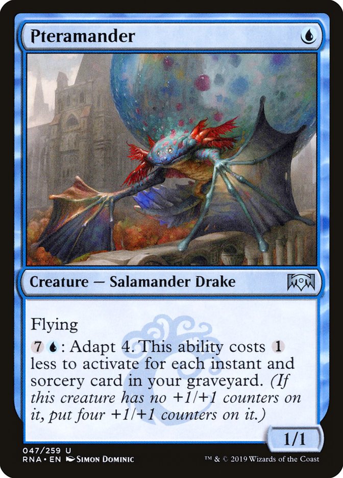 Pteramander [Ravnica Allegiance] Foil